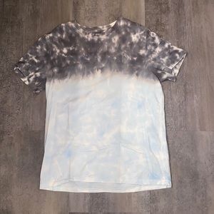 Tie-dye, black and blue, American Eagle T-shirt
